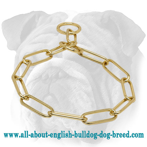 brass choke chain